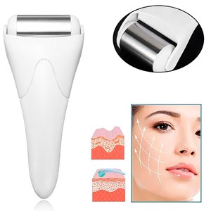 Roulette de glace pour le visage, instrument de massage et de soin.