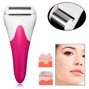 Rouleau de glace facial, instrument de massage et de soin.