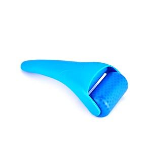 Roulette de glace faciale, instrument de massage et de soin. Tête en plastique