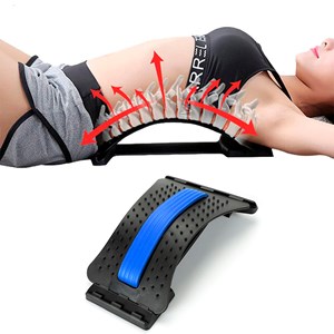 Appareil de massage pour traction lombaire.