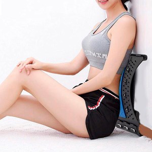 Appareil de massage pour traction lombaire.