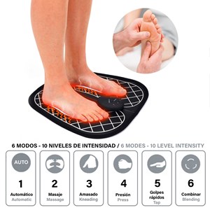 Stimulateur de pieds portable ems.
