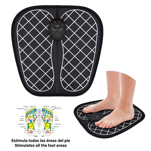 Stimulateur de pieds portable ems, avec batterie rechargeable.