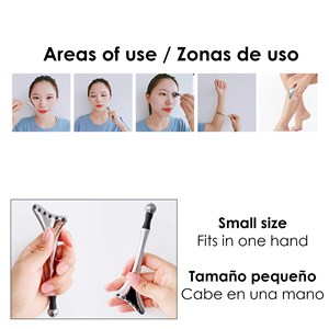 Massager facial et corporel en pierre terahertz japonaise, relaxation cervicale.