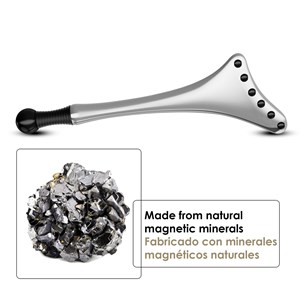 Massager facial et corporel en pierre terahertz japonaise, relaxation cervicale.