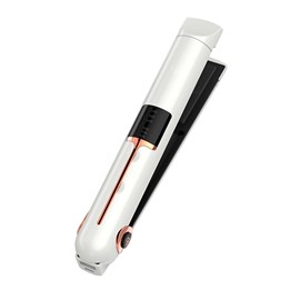 Fer à cheveux sans fil 2 en 1, bouclage et lissage. Avec 3 niveaux de puissance.