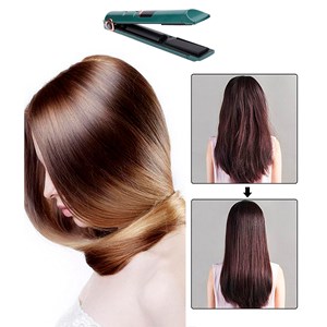 Fer à cheveux sans fil 2 en 1, bouclage et lissage. Avec 3 niveaux de puissance.