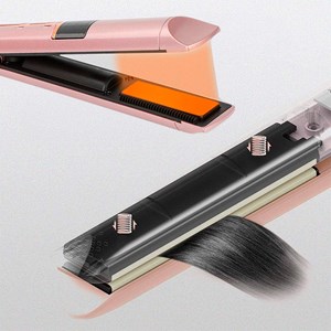 Fer à cheveux sans fil 2 en 1, bouclage et lissage. Avec 3 niveaux de puissance.