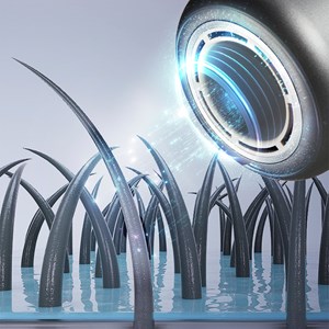 Sèche-cheveux ionique de 1500w, 3 vitesses, jusqu'à 90°c.