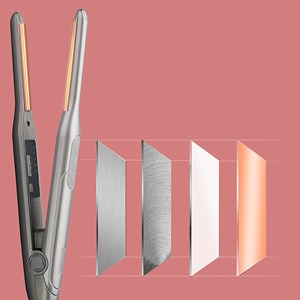 Fer à friser avec panneau en céramique 3d. Températures de 150 à 235 degrés.