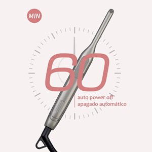 Fer à friser avec panneau en céramique 3d. Températures de 150 à 235 degrés.