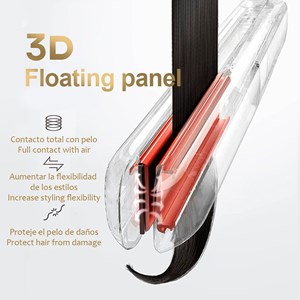 Plaques à lisser v9. Températures de 130 à 230 degrés. 50w.