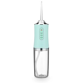 Irrigateur buccal avec 4 têtes. 220ml, rotation 360, 3 modes.