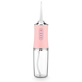 Irrigateur buccal avec 4 têtes. 220ml, rotation 360, 3 modes.