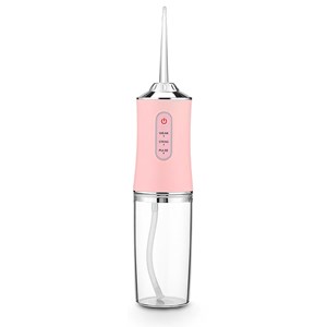 Irrigateur buccal avec 4 têtes. 220ml, rotation 360, 3 modes.