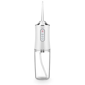 Irrigateur buccal avec 4 têtes. 220ml, rotation 360, 3 modes.
