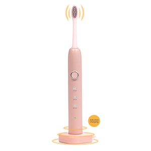 Brosse à dents électrique avec batterie rechargeable et tête.