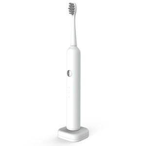 Brosse à dents électrique avec batterie rechargeable et 3 têtes.