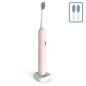Brosse à dents électrique avec batterie rechargeable et 3 têtes.