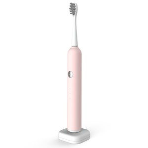 Brosse à dents électrique avec batterie rechargeable et 3 têtes.