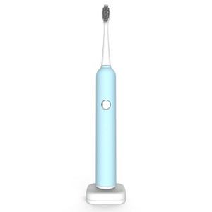 Brosse à dents électrique avec batterie rechargeable et 3 têtes.