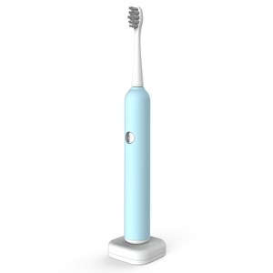 Brosse à dents électrique avec batterie rechargeable et 3 têtes.
