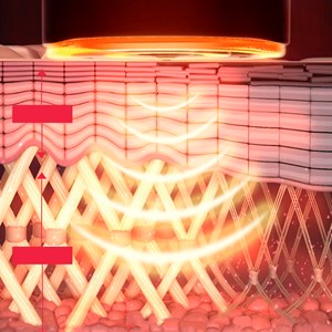 Instrument cosmétique de beauté faciale intégrale : ultrasons, chaleur.