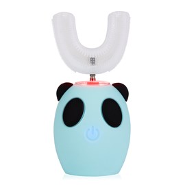 Brosse à dents pour enfant et08 en forme de u électrique sonique.