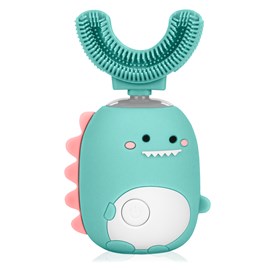 Brosse à dents infantile et07 en forme de u électrique sonic.