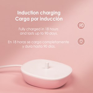 Brosse à dents électrique sonique et06 avec 4 modes de brossage.