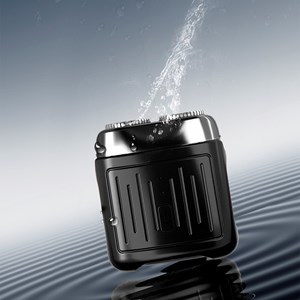 Rasoir électrique avec 2 vitesses.