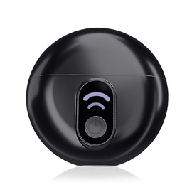 Rasoir électrique avec 2 vitesses et couvercle de protection.