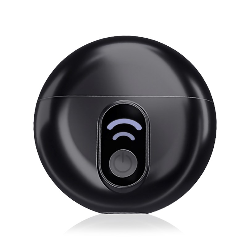 Rasoir électrique avec 2 vitesses et couvercle de protection.