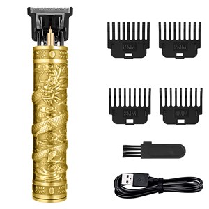 Tondeuse de précision pour les cheveux et la barbe avec batterie.