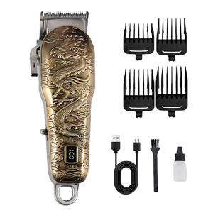 Tondeuse à cheveux et à barbe. 6800 tr/min et batterie lithium de 1500 mAh.