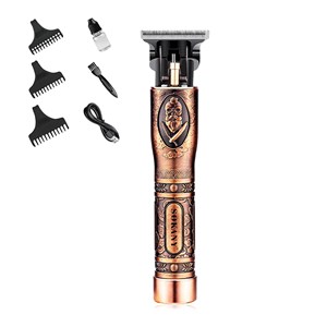 Tondeuse à cheveux et à barbe rechargeable 1200mah. Design rétro ergonomique