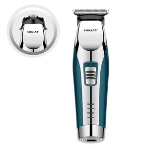 Tondeuse à cheveux et barbe rechargeable. Design ergonomique.