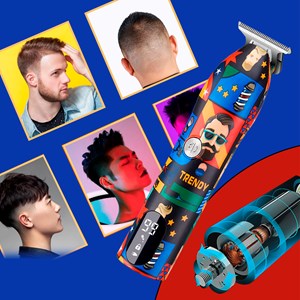 Tondeuse de finition pour cheveux et barbe lk-1923.