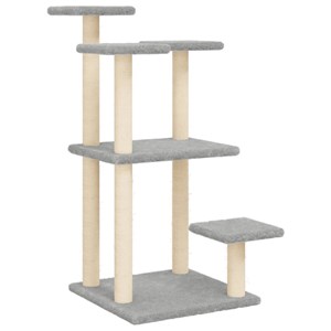 Arbres à chat avec plates-formes clair 98,5 gris