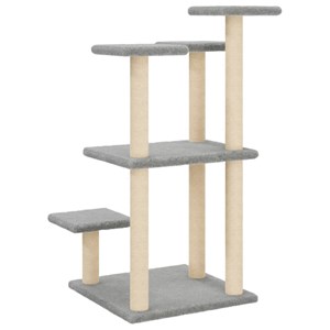 Arbres à chat avec plates-formes clair 98,5 gris