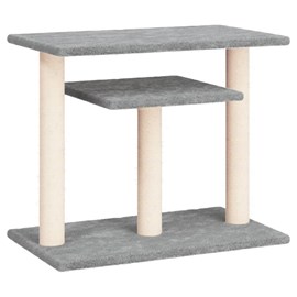 Arbres à chat avec plates-formes clair 62,5 60 x 34.5 x 62.5 cm gris