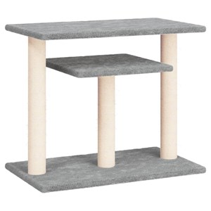 Arbres à chat avec plates-formes clair 62,5 60 x 34.5 x 62.5 cm gris