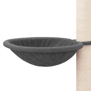 Arbre à chat meuble tour grimper jouet gris