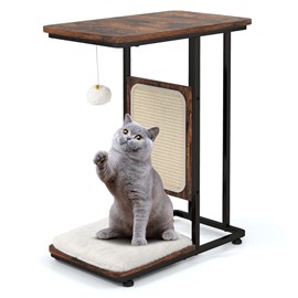 2 en 1 arbre à chat 64cm 50 x 30 x 64 cm