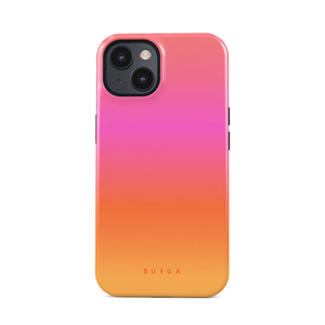 Coque magsafe pour iphone 15 tough motifs sunset club burga