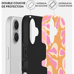 Coque magsafe pour iphone 16 tough motifs aloha burga