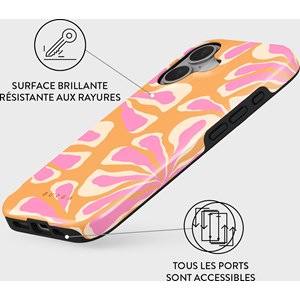 Coque magsafe pour iphone 16 tough motifs aloha burga