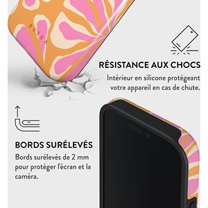 Coque magsafe pour iphone 16 pro tough motifs aloha burga