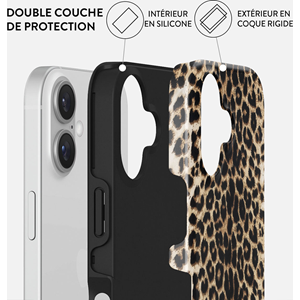 Coque magsafe pour iphone 16 plus tough motifs player burga