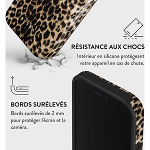 Coque magsafe pour iphone 16 plus tough motifs player burga